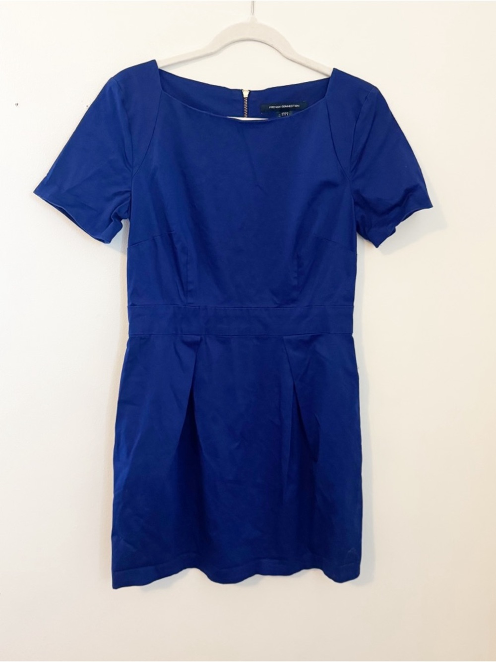 French Connection Women's Solid Short-Sleeve Dress